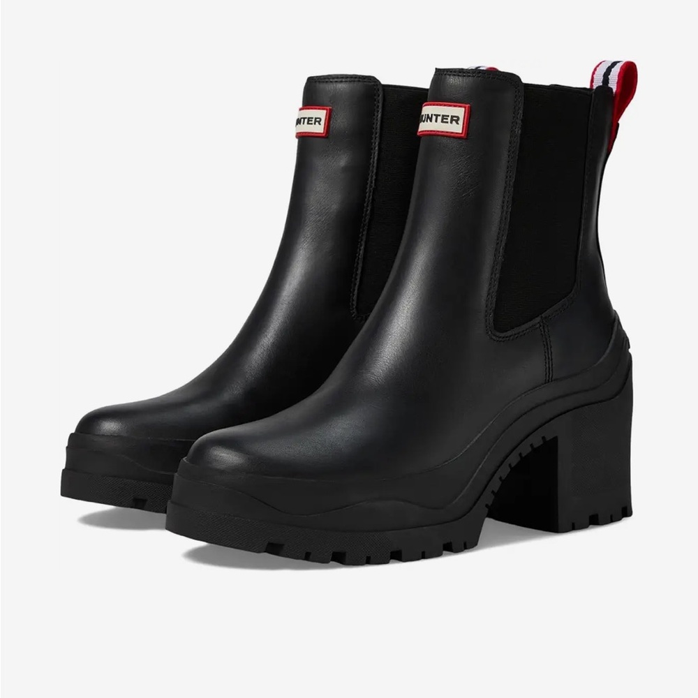 Hunter Miana heeled rain boots - size 10, NWT